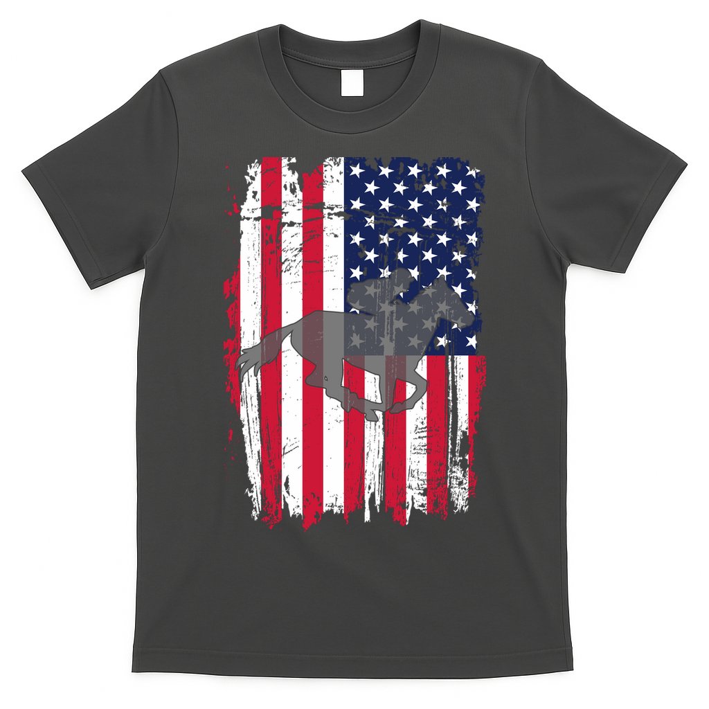 American Horse Racing Flag T-Shirt Hoodie, Sweatshirt | CoreVibeTees.com