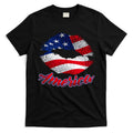 American Lips T-Shirt Hoodie, Sweatshirt | CoreVibeTees.com