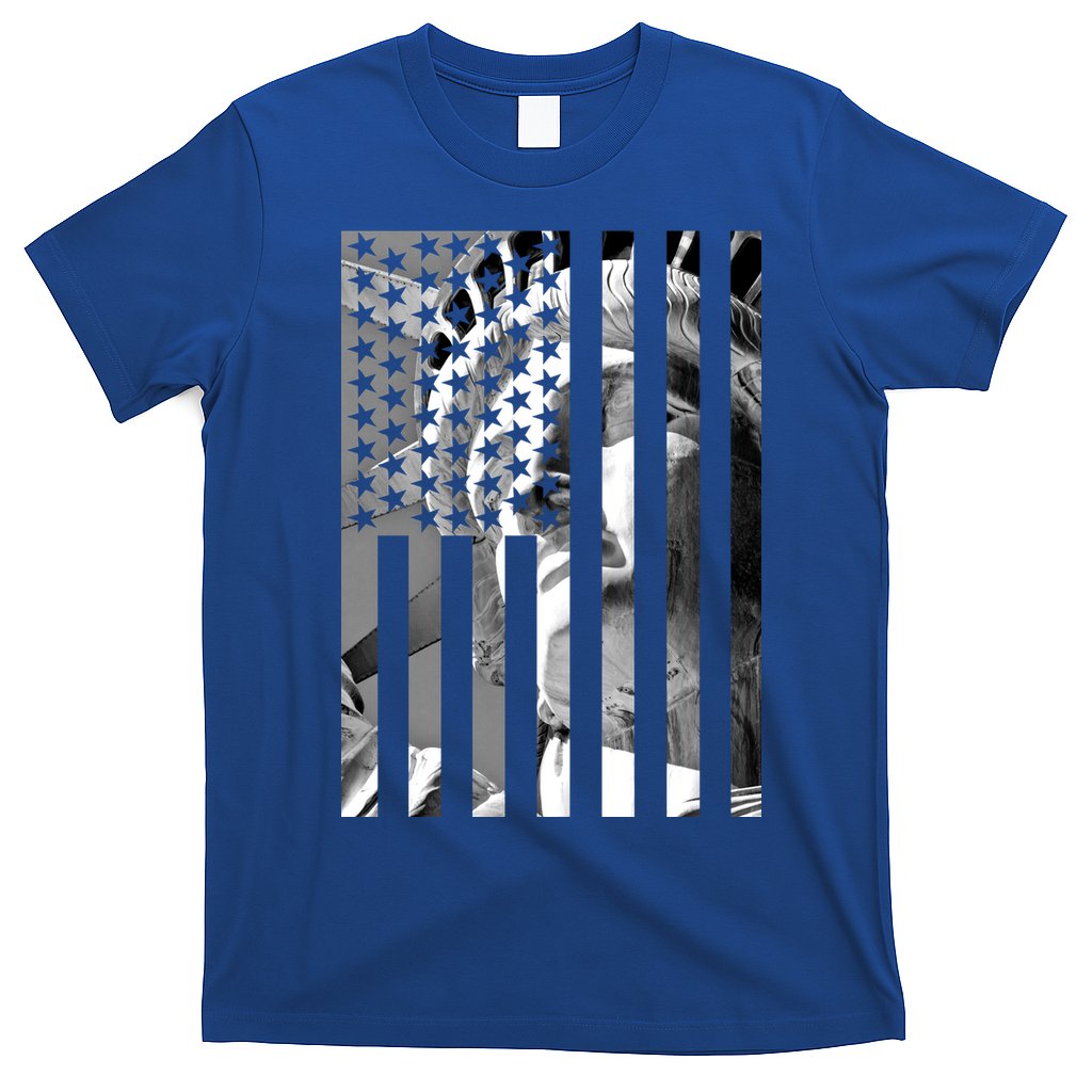 American Statue Of Liberty Flag T-Shirt Hoodie, Sweatshirt | CoreVibeTees.com
