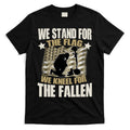 Americans We Stand For The Flag Kneel For The Fallen T-Shirt Hoodie, Sweatshirt | CoreVibeTees.com