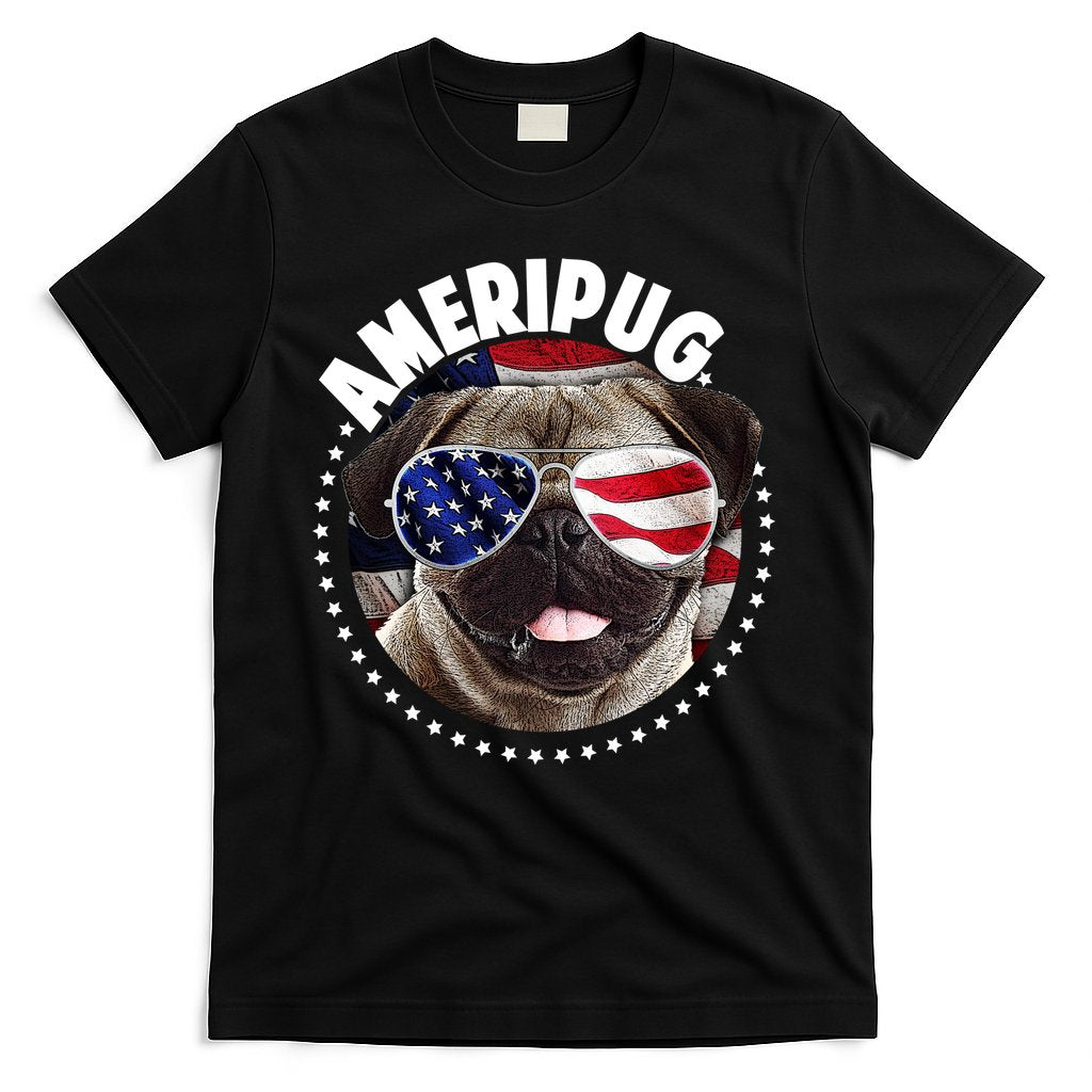 Ameripug T-Shirt Hoodie, Sweatshirt | CoreVibeTees.com