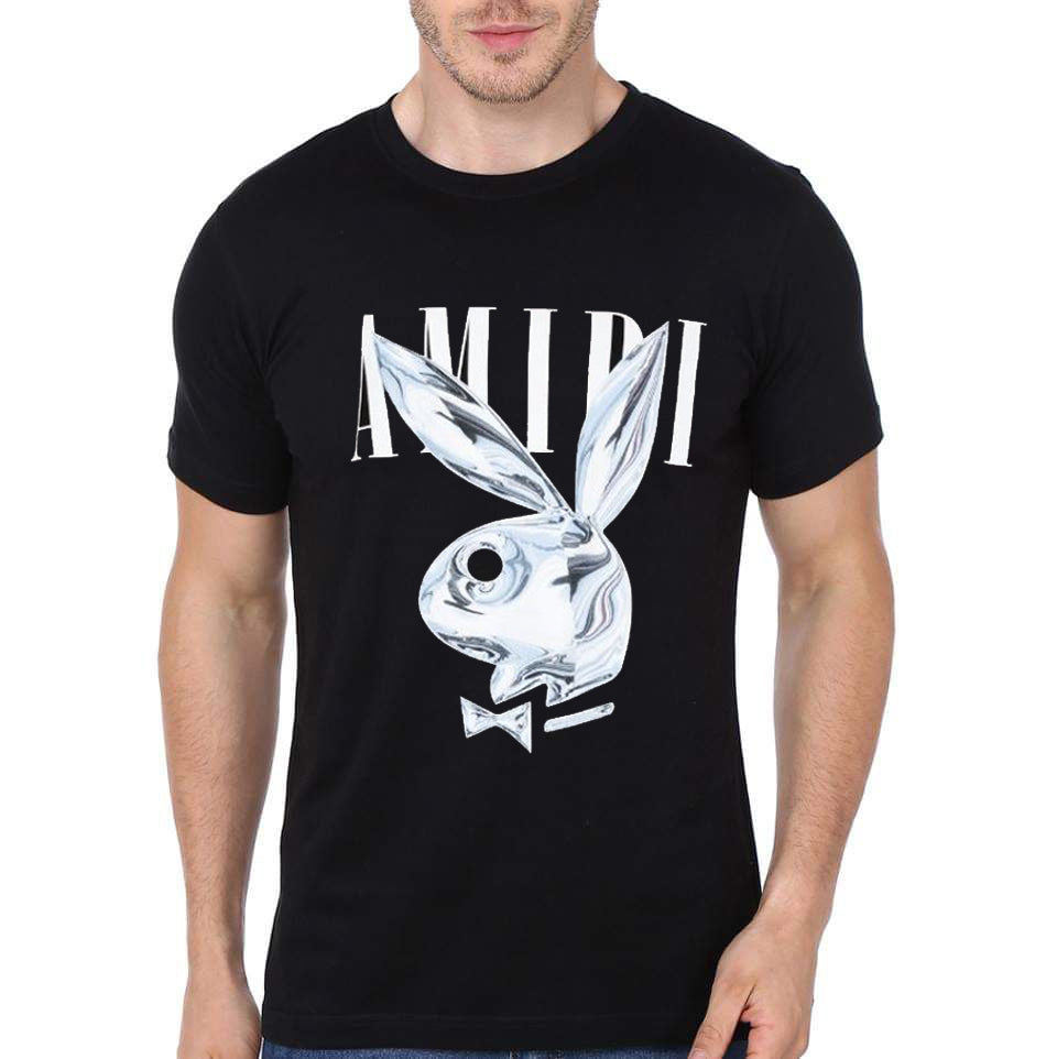 Amiri Half Sleeve Black T-Shirt Hoodie, Sweatshirt | CoreVibeTees.com