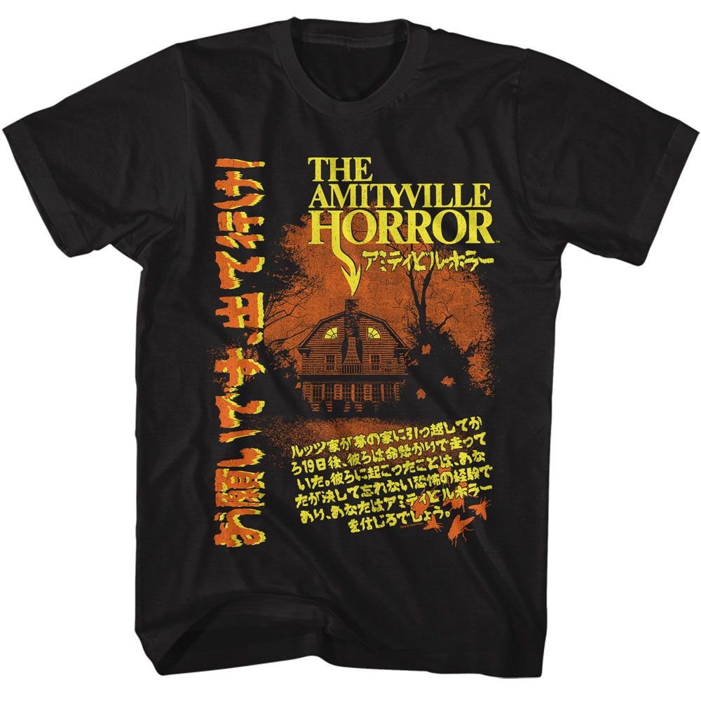 Amityville Horror - Japan Poster Boyfriend Tee Hoodie, Sweatshirt | CoreVibeTees.com