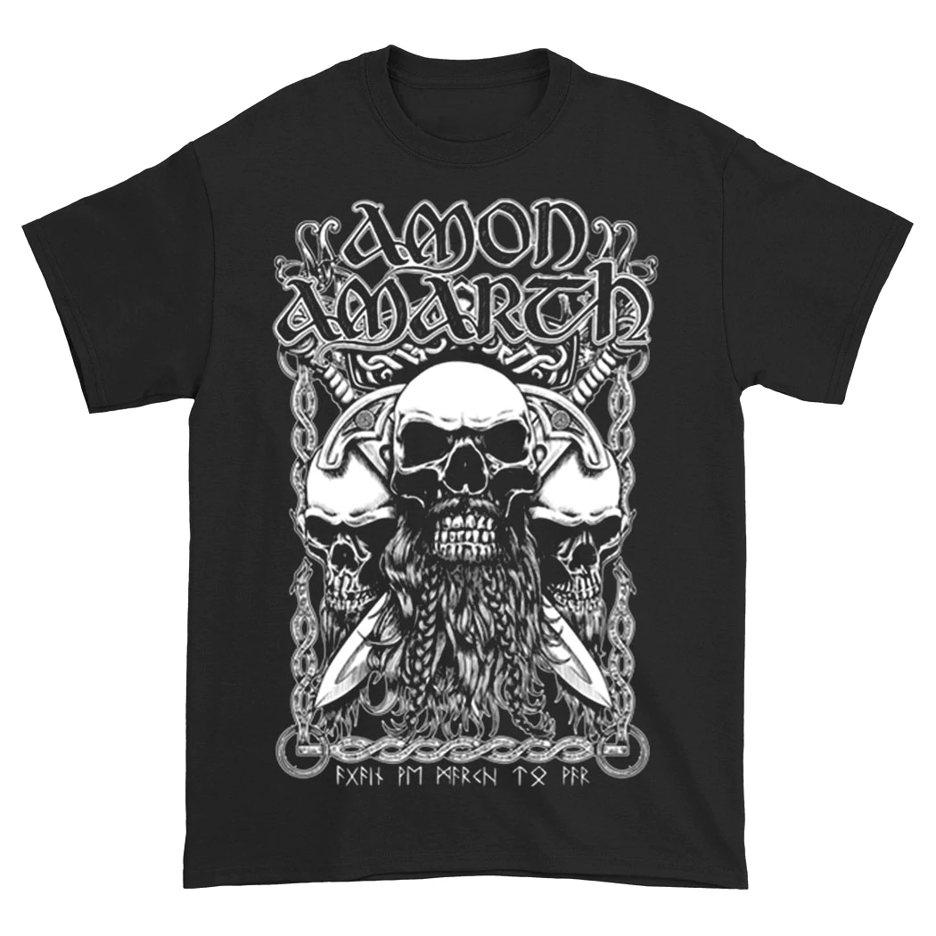 Amon Amarth Bearded Skull T-Shirt Hoodie, Sweatshirt | CoreVibeTees.com
