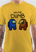 Among Us Game Funny Youâ€™re Dumb T-Shirt Hoodie, Sweatshirt | CoreVibeTees.com