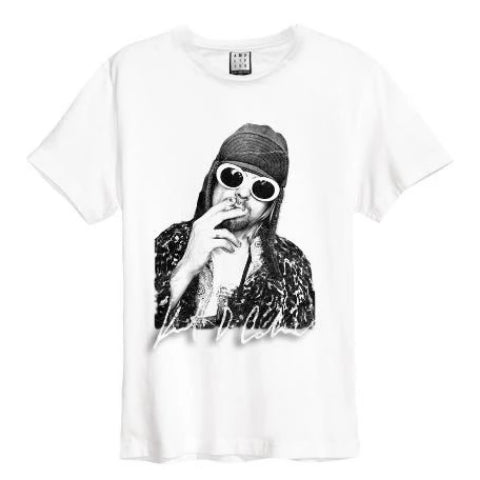 Kurt Cobain T-Shirt Photograph, White Hoodie, Sweatshirt | CoreVibeTees.com (Image 2)