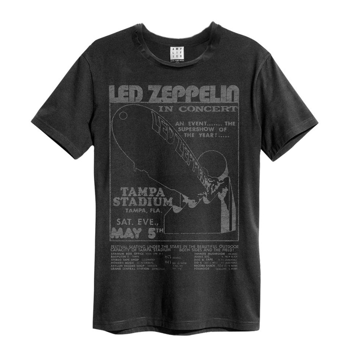 Led Zeppelin T-shirt - Tampa Stadium Hoodie, Sweatshirt | CoreVibeTees.com