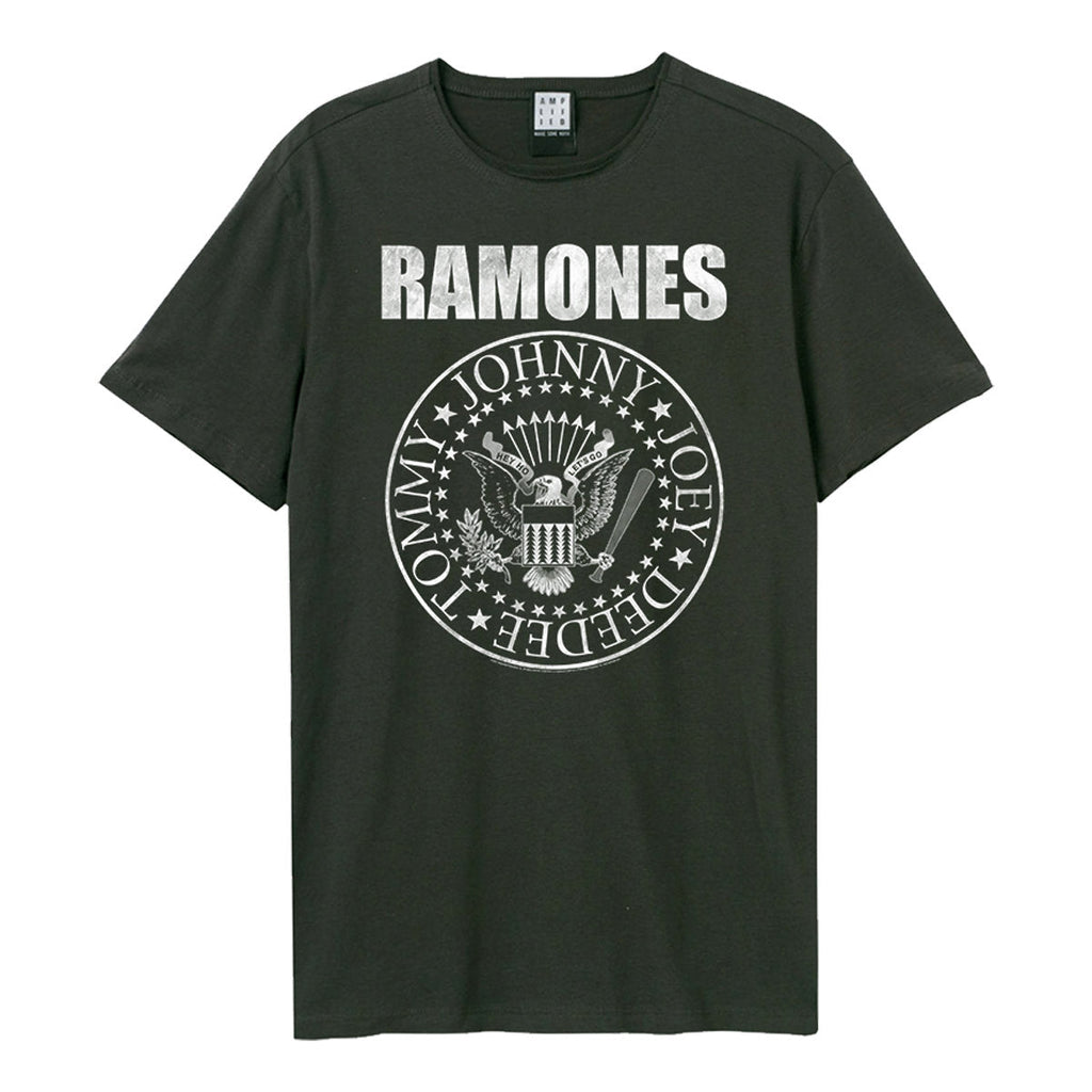 Ramones T-shirt - Logo, Charcoal Hoodie, Sweatshirt | CoreVibeTees.com