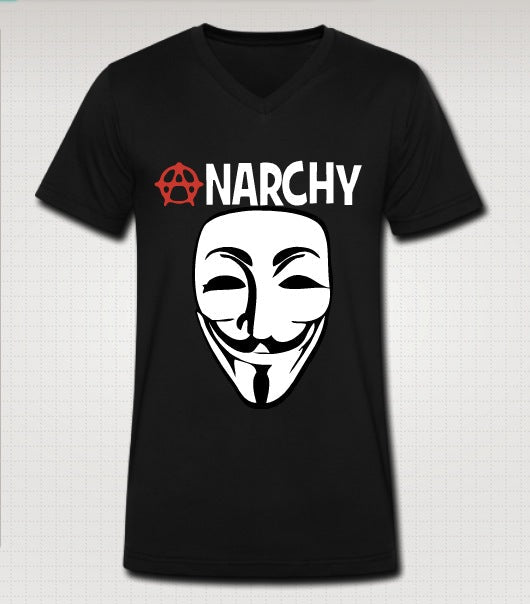 Anarchy V-neck T-shirt Hoodie, Sweatshirt | CoreVibeTees.com