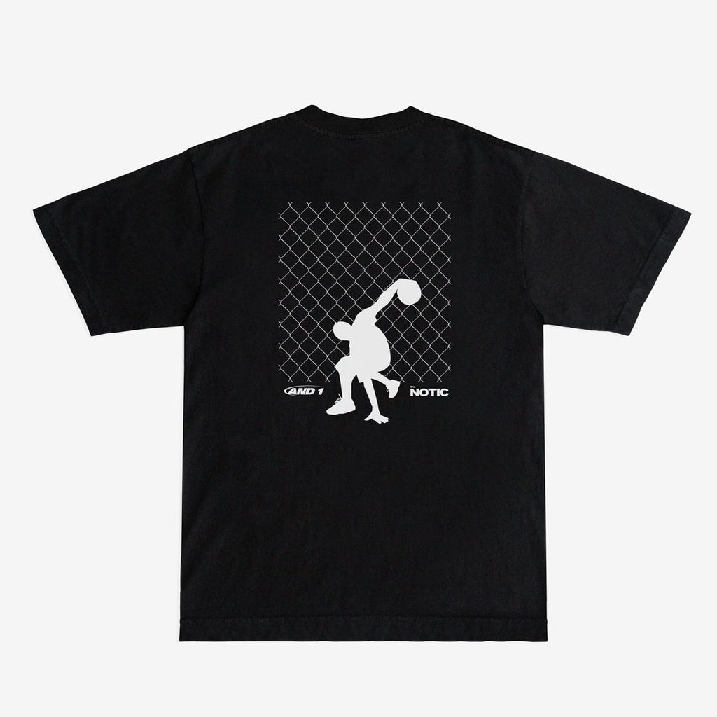 AND1 x The Notic 'Chainlink Fundamentals' Tee Hoodie, Sweatshirt | CoreVibeTees.com (Image 3)