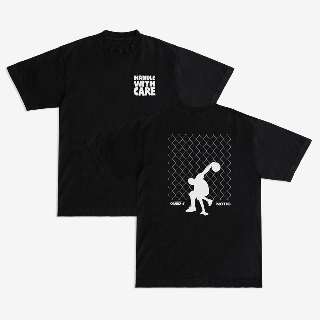 AND1 x The Notic 'Chainlink Fundamentals' Tee Hoodie, Sweatshirt | CoreVibeTees.com (Image 1)