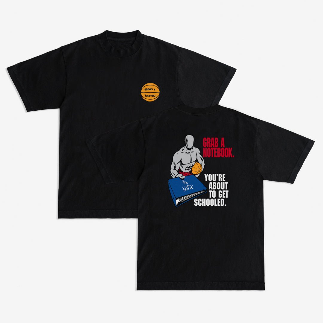 AND1 x The Notic 'School's in Session' Tee Hoodie, Sweatshirt | CoreVibeTees.com (Image 4)