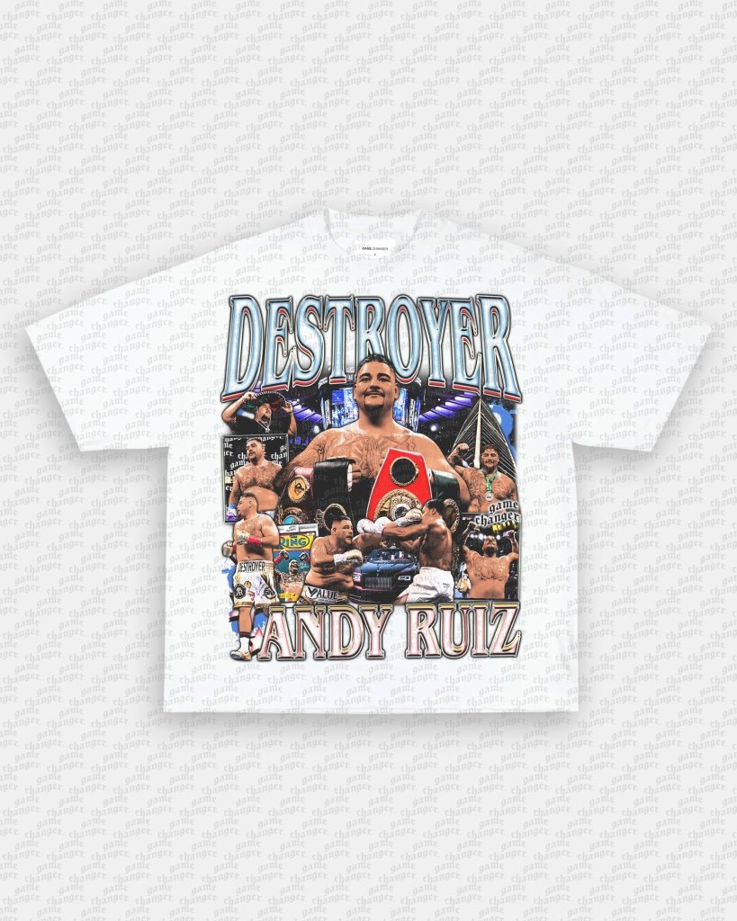 ANDY RUIZ TEE Hoodie, Sweatshirt | CoreVibeTees.com (Image 3)
