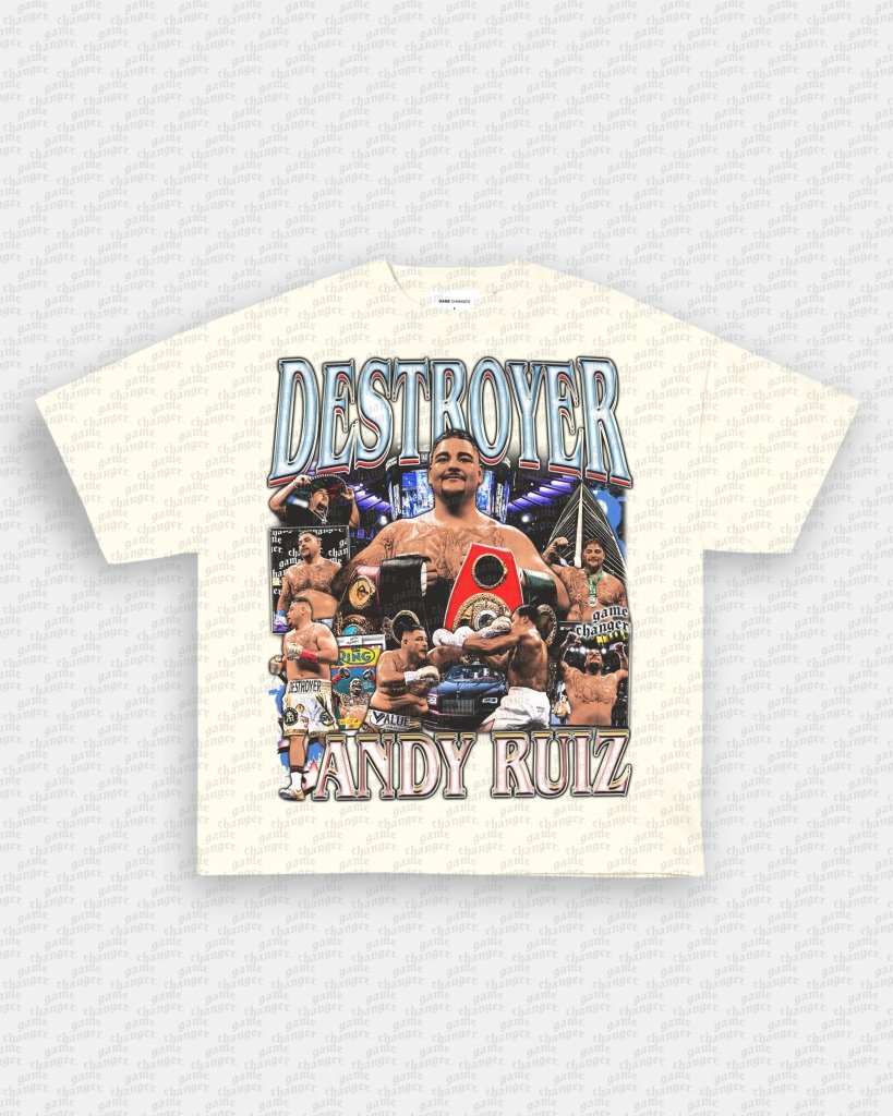 ANDY RUIZ TEE Hoodie, Sweatshirt | CoreVibeTees.com (Image 2)