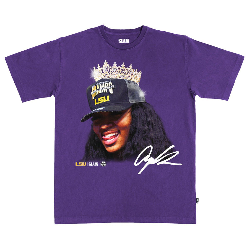 Angel Reese LSU Legend Heavy Tee Hoodie, Sweatshirt | CoreVibeTees.com (Image 1)