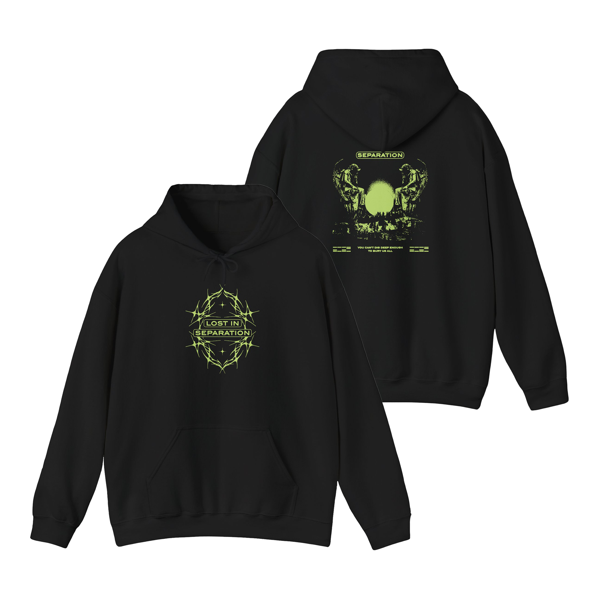 Lost In Separation - Angels Hoodie T-Shirts, Sweatshirt | CoreVibeTees.com (Image 1)