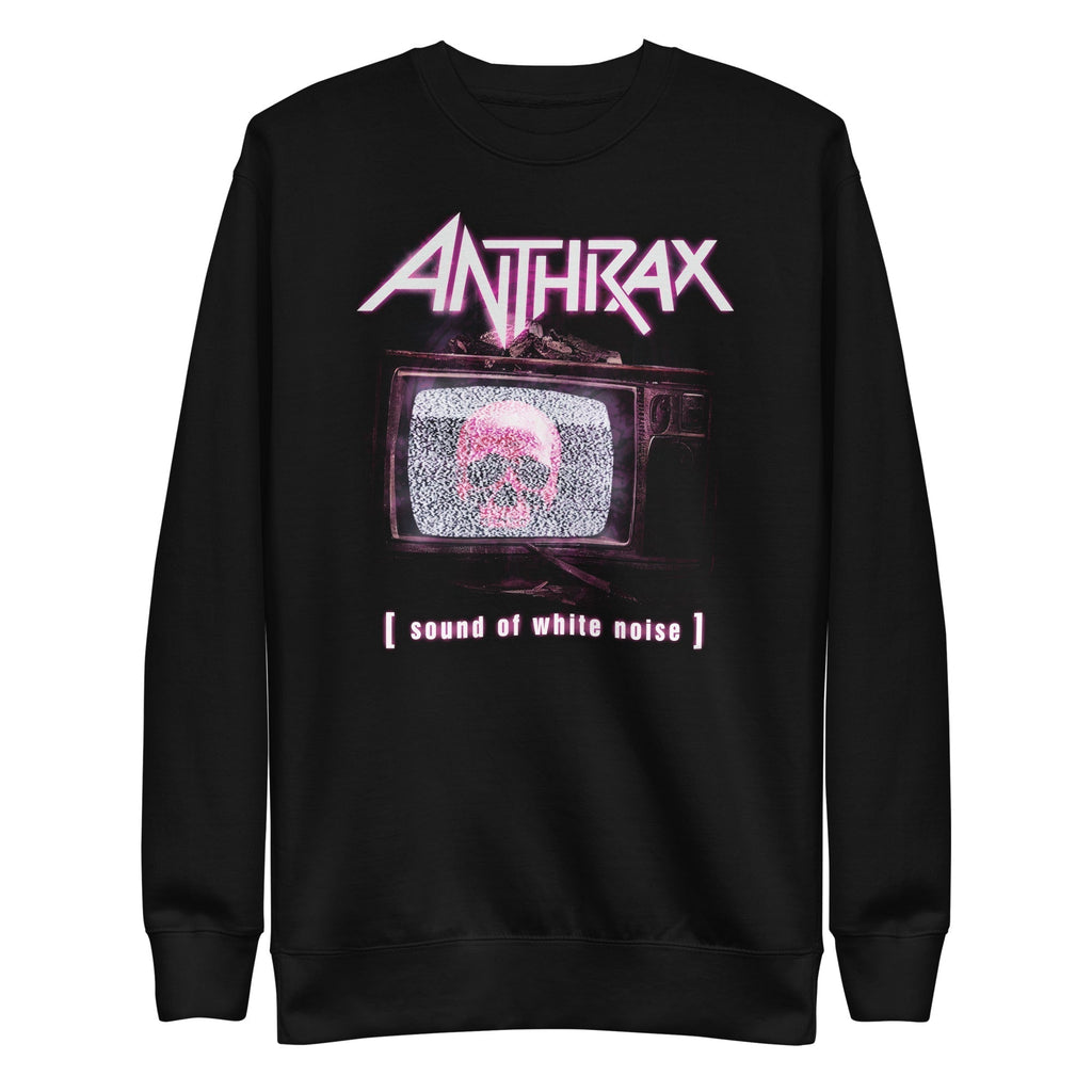 Anthrax - Skull TV Sweatshirt T-Shirts, Hoodie | CoreVibeTees.com (Image 1)