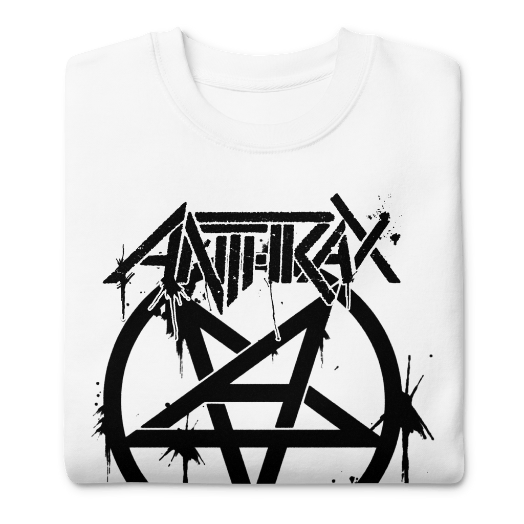 Anthrax - Pentagram Logo Sweatshirt Style001 T-Shirts, Hoodie | CoreVibeTees.com (Image 1)
