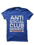 Anti Social Club Royal BlueT-Shirt Hoodie, Sweatshirt | CoreVibeTees.com