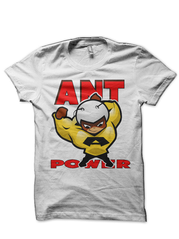 Ant Power White T-Shirt Hoodie, Sweatshirt | CoreVibeTees.com