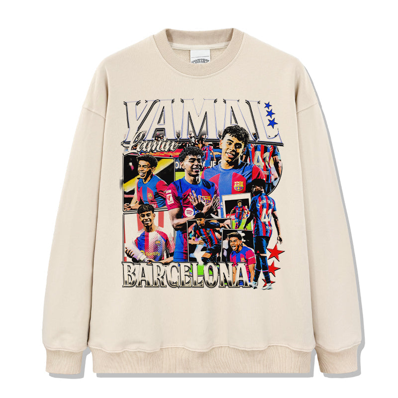 Barcelona By Lamine Yamal Sweatshirt T-Shirts, Hoodie | CoreVibeTees.com (Image 4)