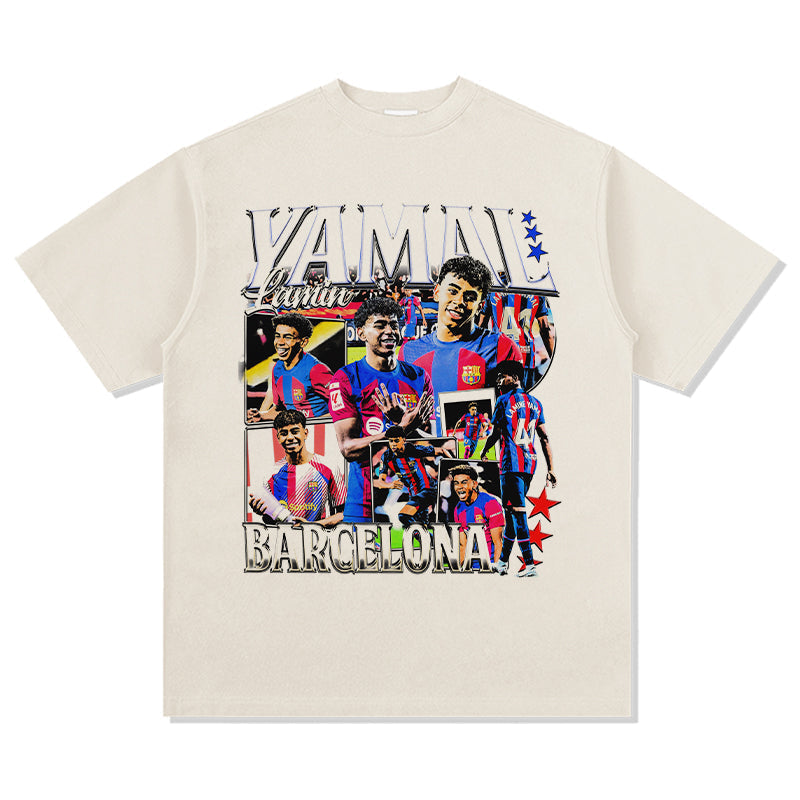 Barcelona By Lamine Yamal Tee Hoodie, Sweatshirt | CoreVibeTees.com (Image 5)
