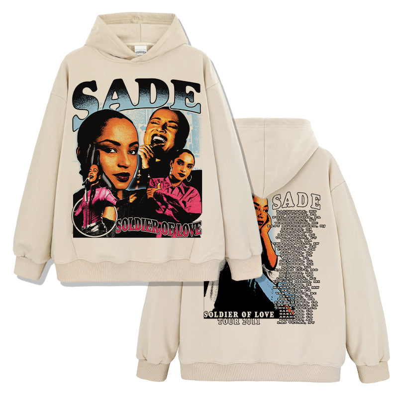 Soldier of Love By Sade Hoodie T-Shirts, Sweatshirt | CoreVibeTees.com (Image 3)