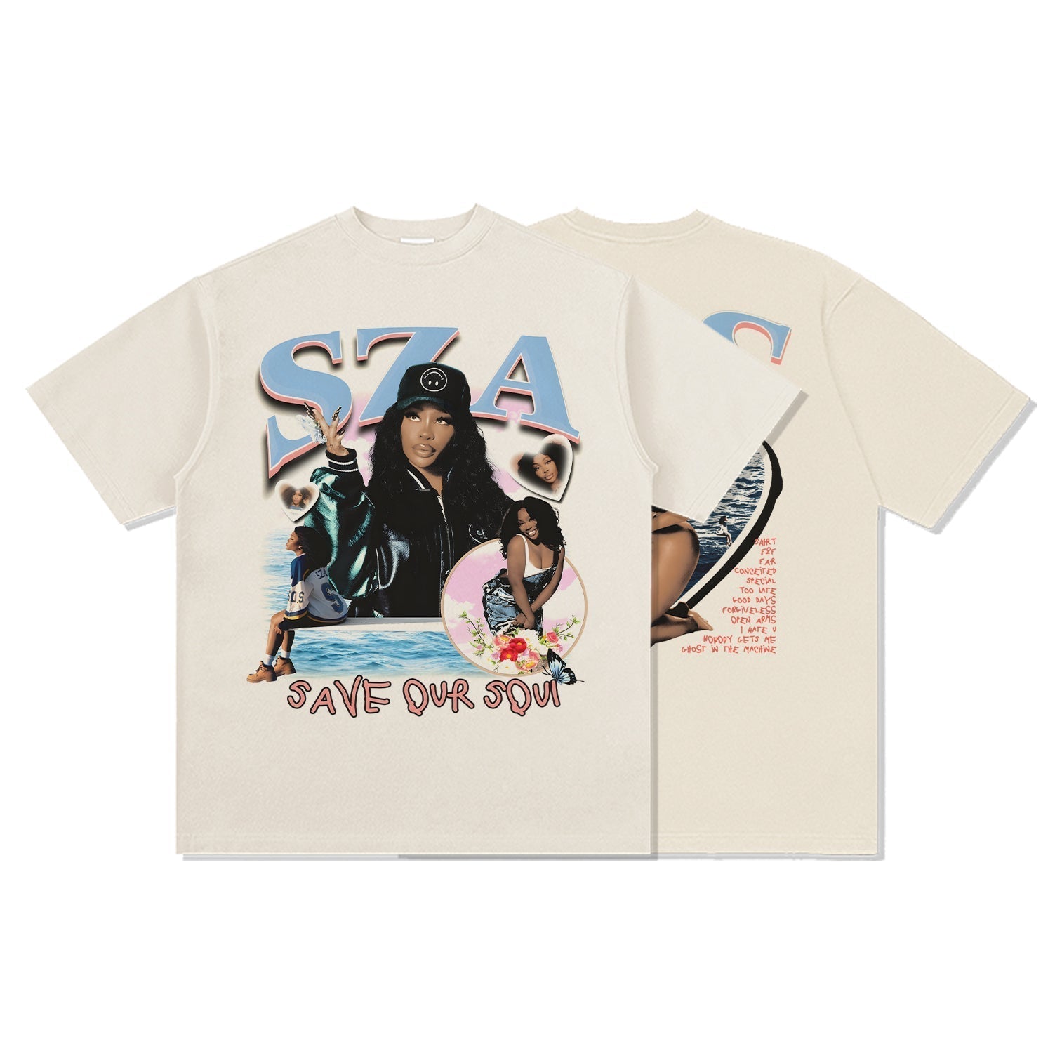 Sza â€œsave Our Soulsâ€ Tee Hoodie, Sweatshirt | CoreVibeTees.com (Image 1)