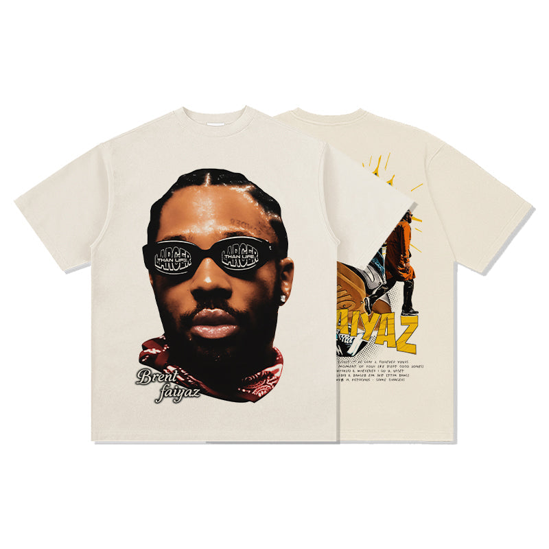 Larger than Life By Brent Faiyaz TEE Hoodie, Sweatshirt | CoreVibeTees.com (Image 3)