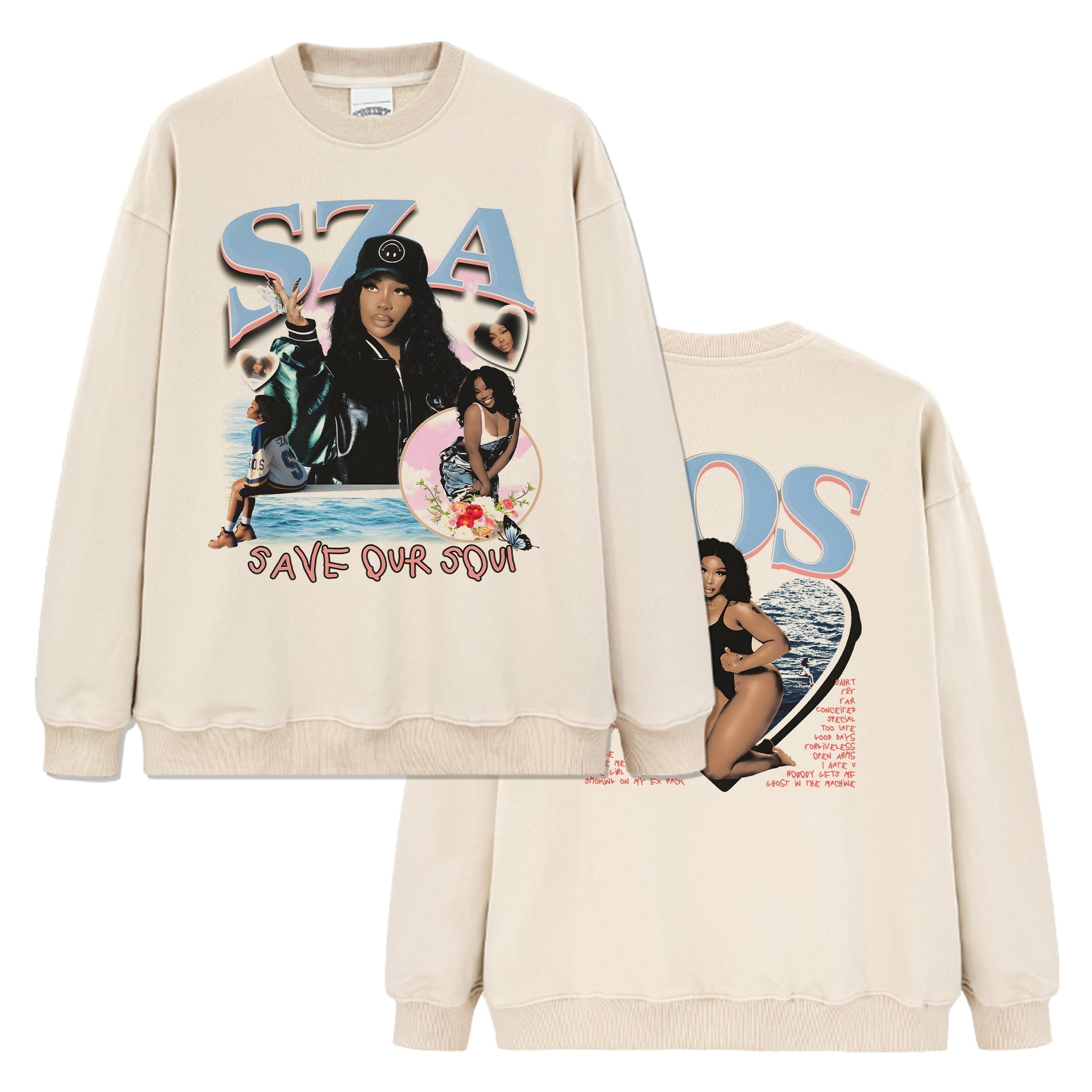 Sza â€œsave Our Soulsâ€ Sweatshirt T-Shirts, Hoodie | CoreVibeTees.com