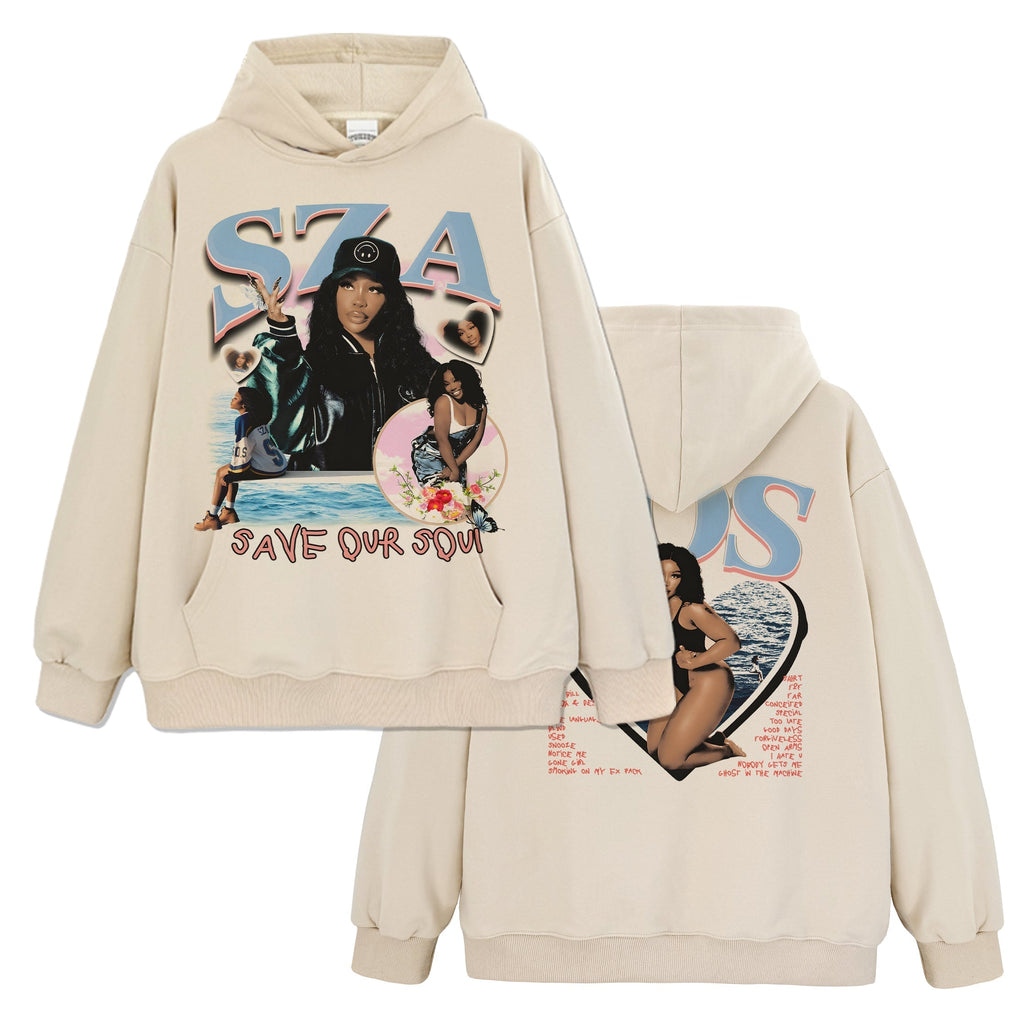 Sza â€œsave Our Soulsâ€ Hoodie T-Shirts, Sweatshirt | CoreVibeTees.com