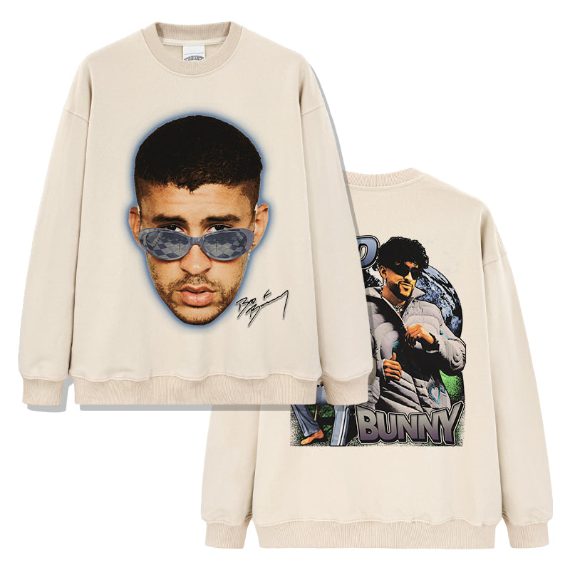 Bad Bunny Signature Sweatshirt Style001 T-Shirts, Hoodie | CoreVibeTees.com (Image 3)