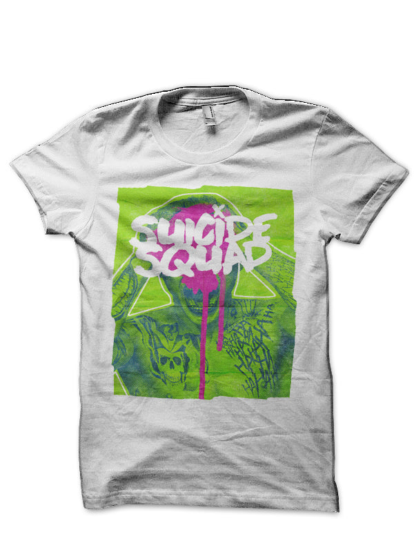 Suicide Squad White T-Shirt Hoodie, Sweatshirt | CoreVibeTees.com