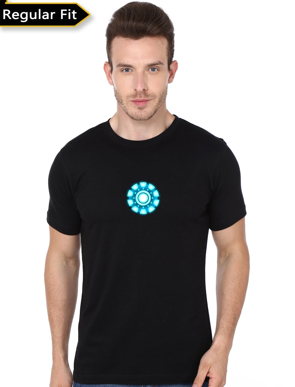 Arc Black Tee Hoodie, Sweatshirt | CoreVibeTees.com