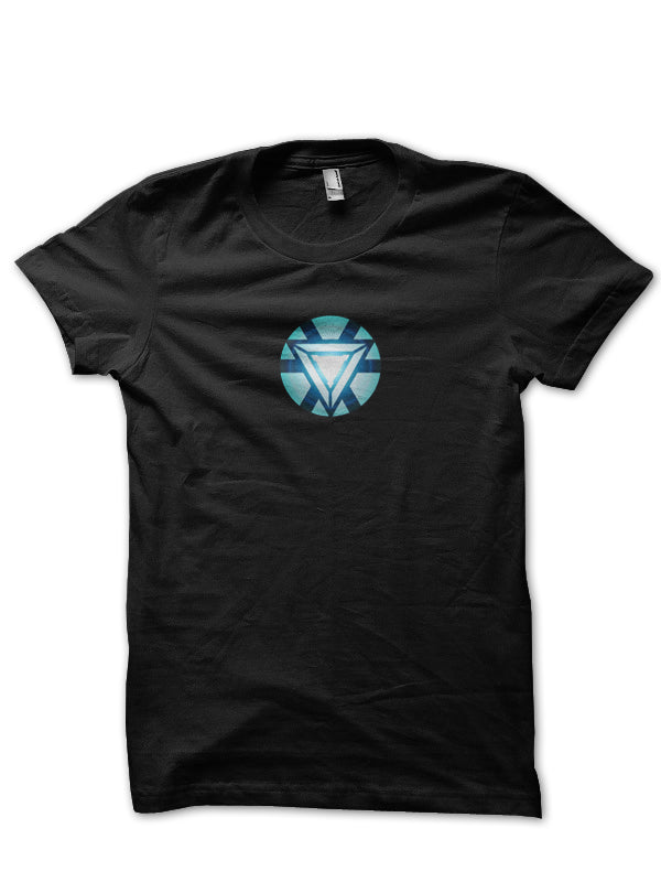 Ironman Arc Reactor Black T-Shirt Hoodie, Sweatshirt | CoreVibeTees.com