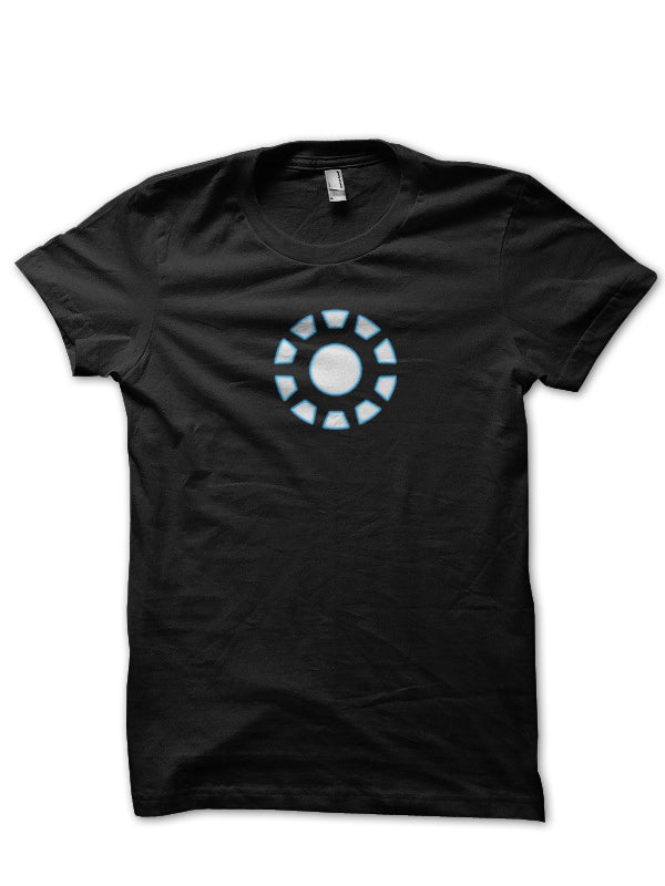 Arc Reactor Black Tee Hoodie, Sweatshirt | CoreVibeTees.com