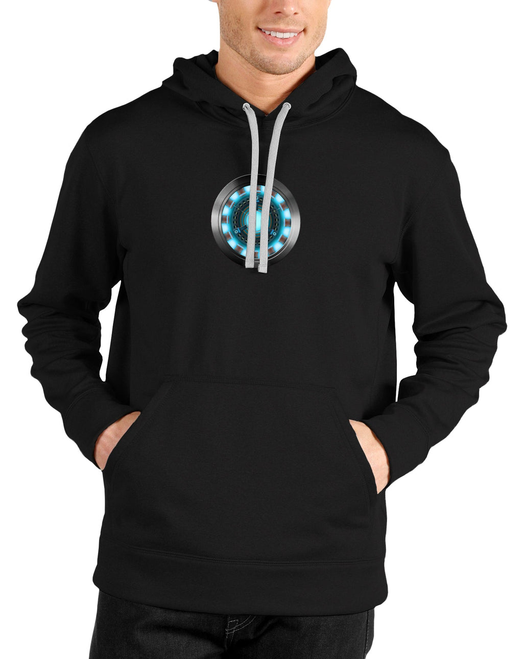 Arc Reactor Black Hoodie Style001 T-Shirts, Sweatshirt | CoreVibeTees.com