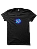 Arc Reactor Stark Industries Black T-Shirt Hoodie, Sweatshirt | CoreVibeTees.com