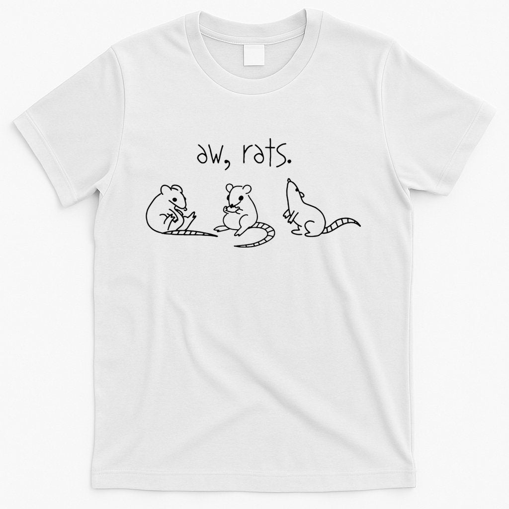 Aw Rats Cute Rat Trio T-Shirt Hoodie, Sweatshirt | CoreVibeTees.com