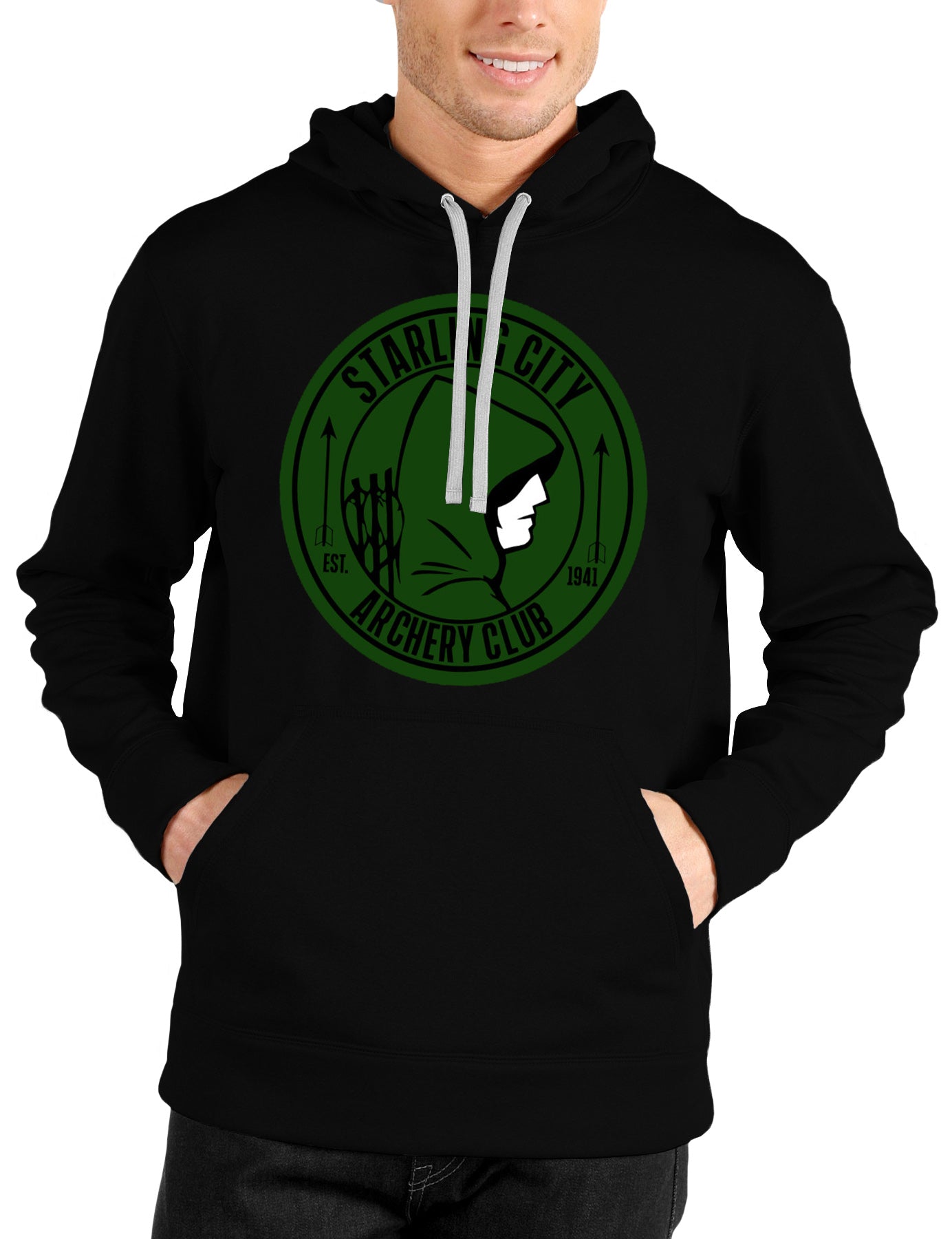 Archery Club Black Hoodie T-Shirts, Sweatshirt | CoreVibeTees.com
