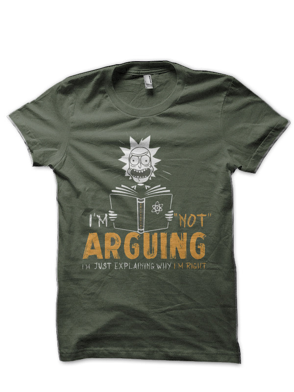 I Am Not Arguing Half Sleeve T-Shirt Hoodie, Sweatshirt | CoreVibeTees.com