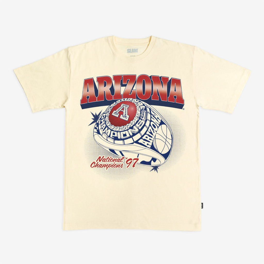 Arizona '97 Champions Ring Heavy Tee Hoodie, Sweatshirt | CoreVibeTees.com
