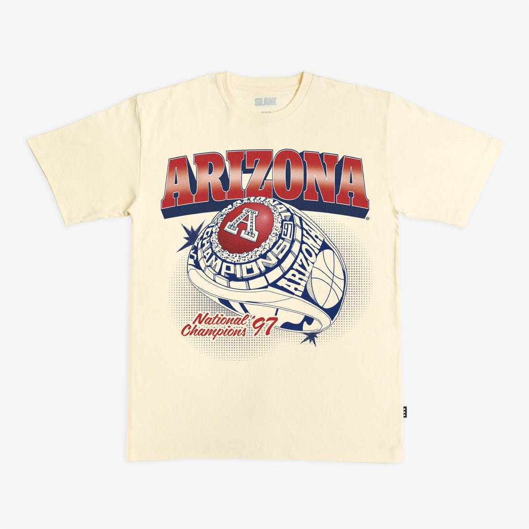 Arizona '97 Champions Ring Heavy Tee Hoodie, Sweatshirt | CoreVibeTees.com