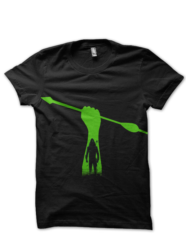 Green Arrow Black T-Shirt Hoodie, Sweatshirt | CoreVibeTees.com