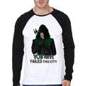 Arrow Raglan Tee Hoodie, Sweatshirt | CoreVibeTees.com