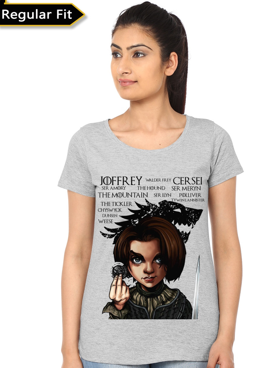 Arya Starkâ€™ List Girls Top (All Colours Available) T-Shirts, Hoodie, Sweatshirt | CoreVibeTees.com