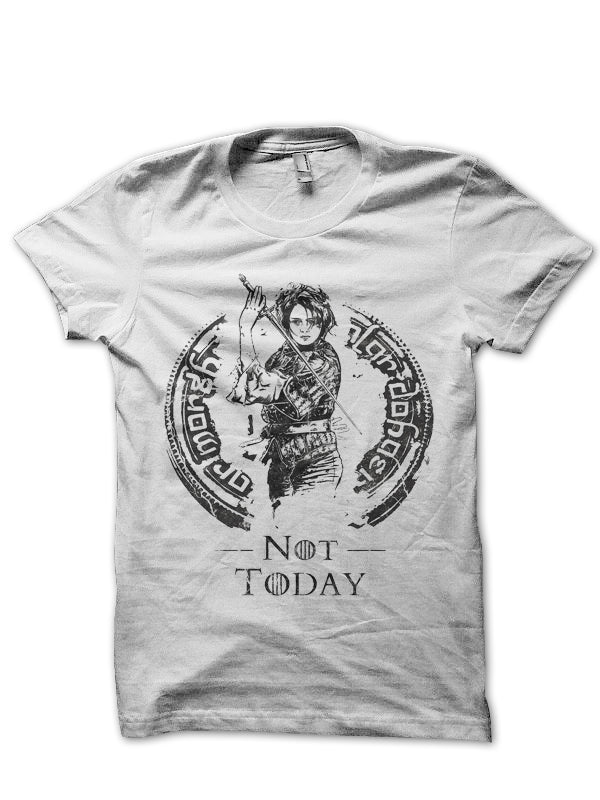 Arya Stark White T-Shirt Style002 Hoodie, Sweatshirt | CoreVibeTees.com