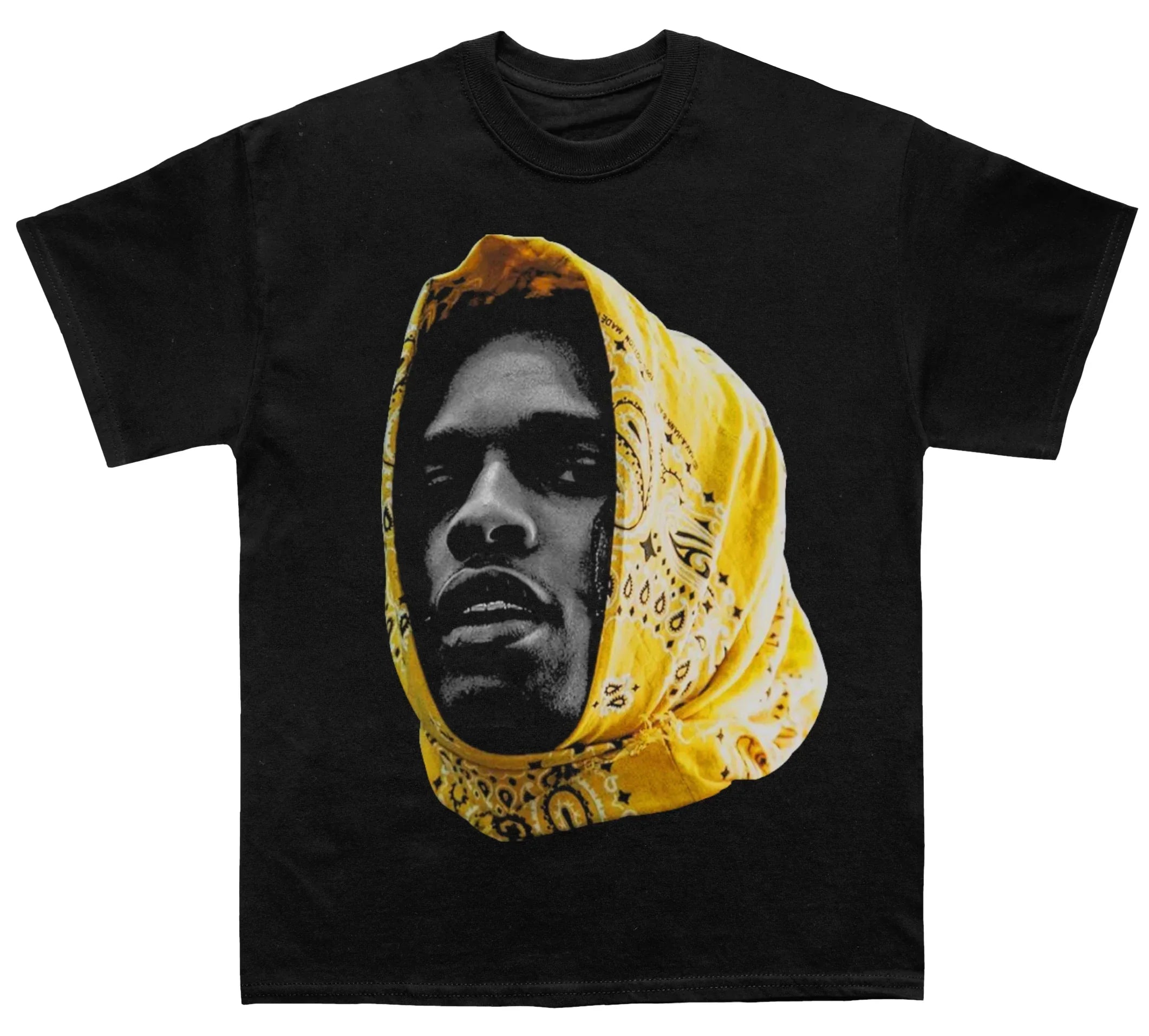 Asap Rocky "Babushka" Face TEE Hoodie, Sweatshirt | CoreVibeTees.com (Image 1)