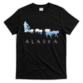 Alaska Sled Dogs Mushing Sled Dog Team Snow Mountain Scene T-Shirt Hoodie, Sweatshirt | CoreVibeTees.com
