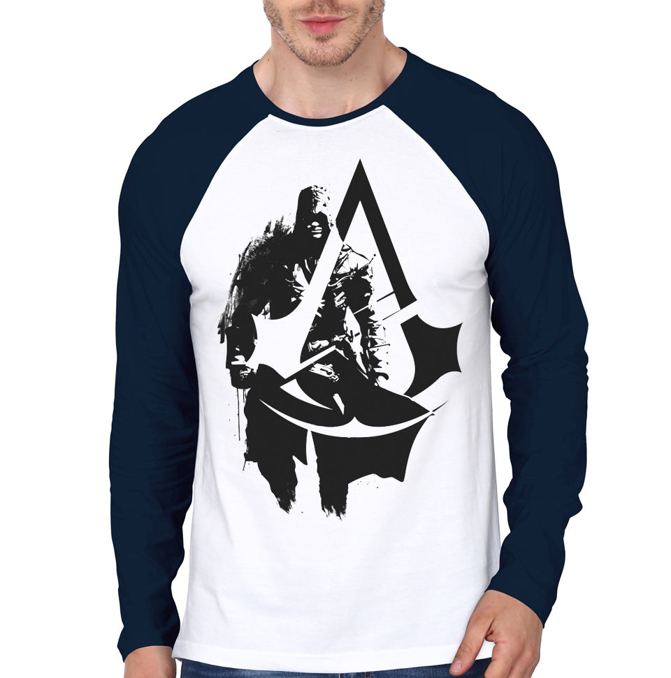 Assassins Creed Raglan Tee Hoodie, Sweatshirt | CoreVibeTees.com